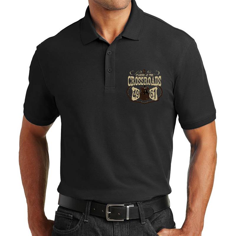 Crossroads 49 And 61 - Blues Music Unisex V-Neck T-Shirts