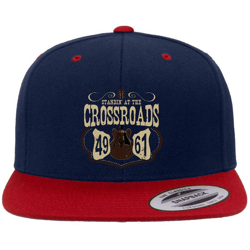 Crossroads 49 And 61 - Blues Music Unisex V-Neck T-Shirts