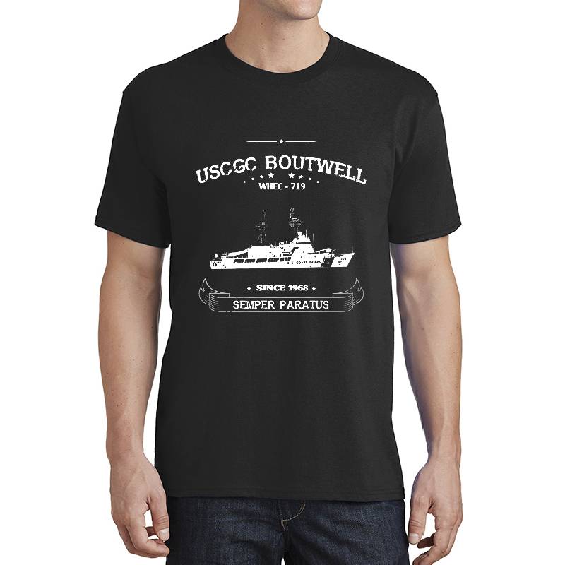 Uscgc Boutwell Whec-719 Unisex V-Neck T-Shirts