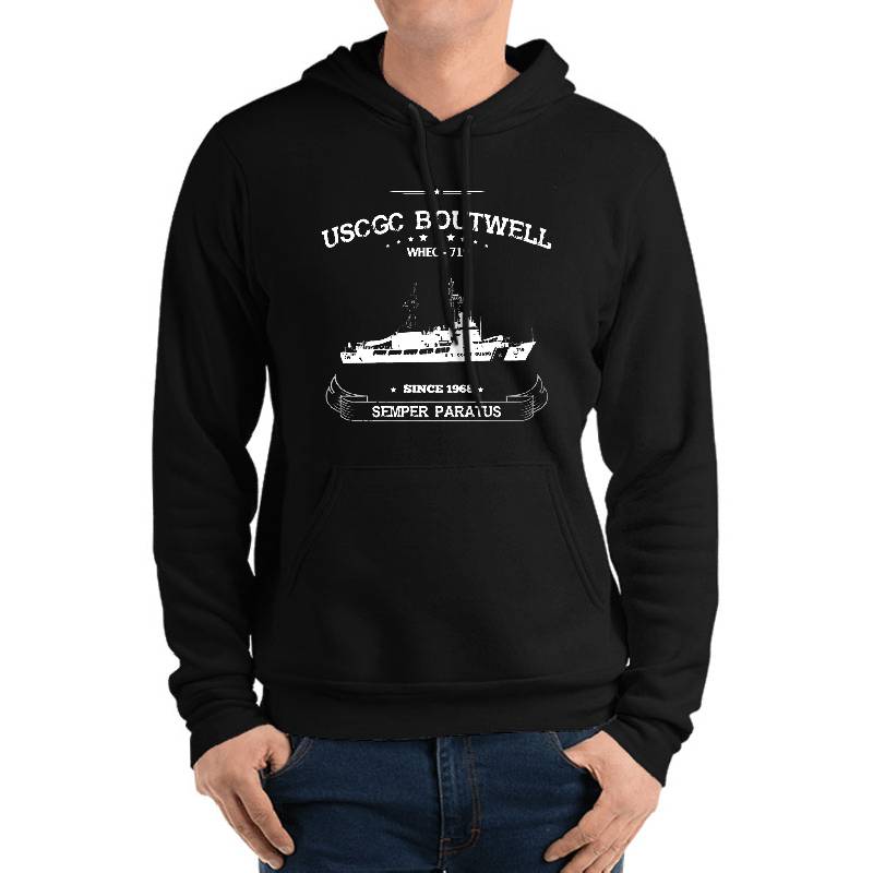 Uscgc Boutwell Whec-719 Unisex V-Neck T-Shirts