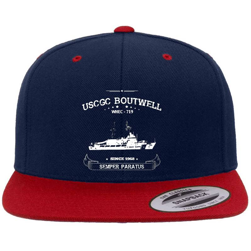 Uscgc Boutwell Whec-719 Unisex V-Neck T-Shirts