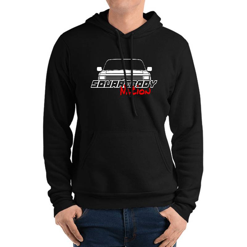 Square Body Nation 80S Logo Unisex V-Neck T-Shirts