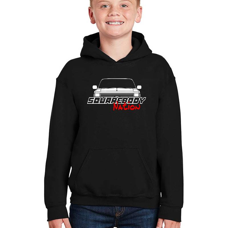 Square Body Nation 80S Logo Unisex V-Neck T-Shirts