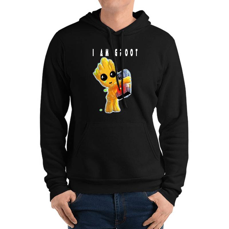 I Am Groot Guardiens Of The G-93 S Unisex V-Neck T-Shirts
