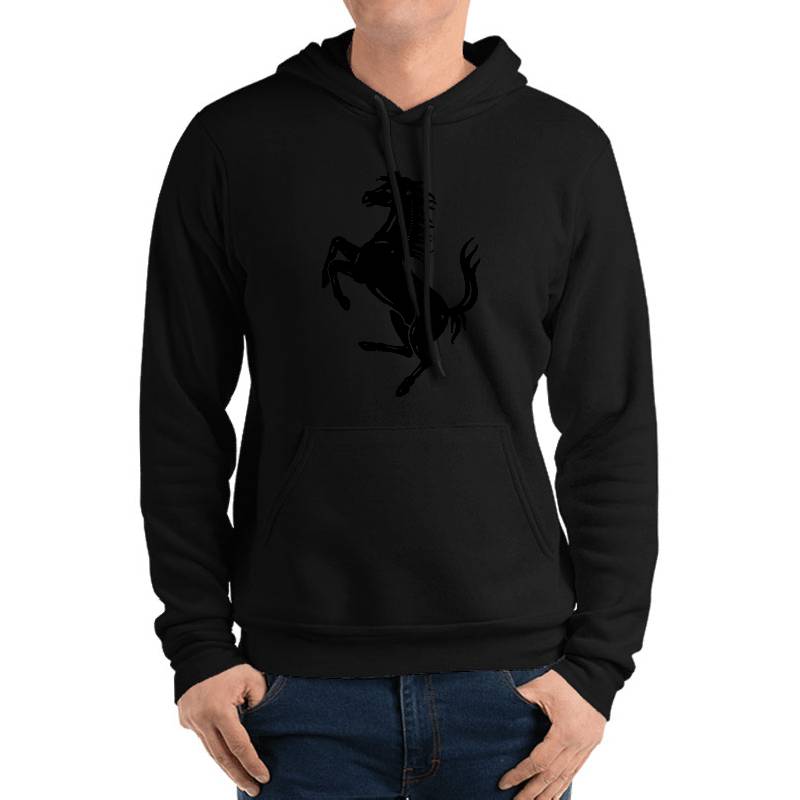 Ferrari Red Head Unisex V-Neck T-Shirts