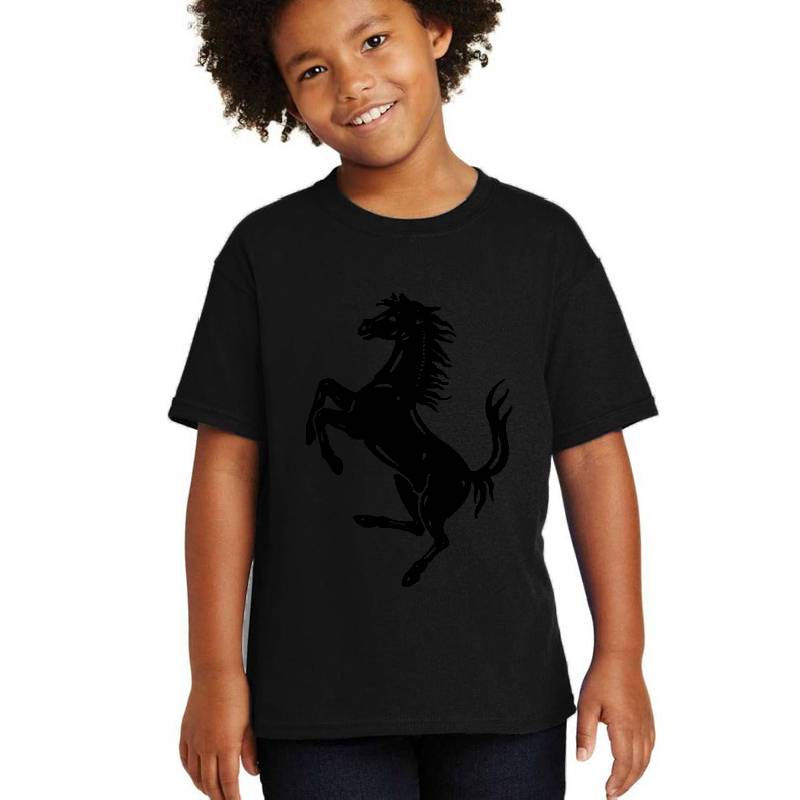 Ferrari Red Head Unisex V-Neck T-Shirts